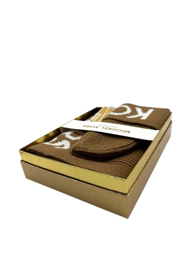 MICHAEL KORS - SCRAF AND HAT CAMEL - Image 10
